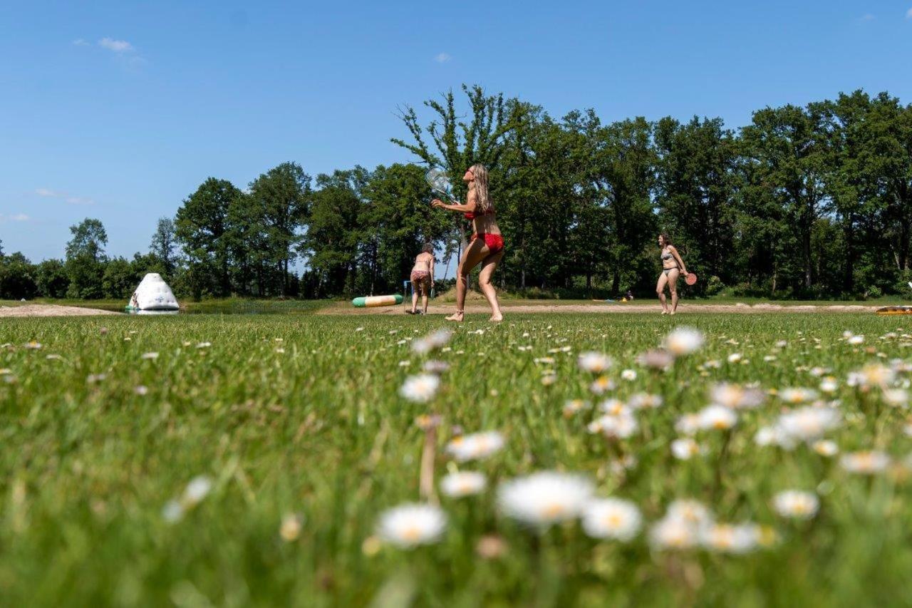 Safari tent at Camping de Rammelbeek Lattrop Eksteriør bilde