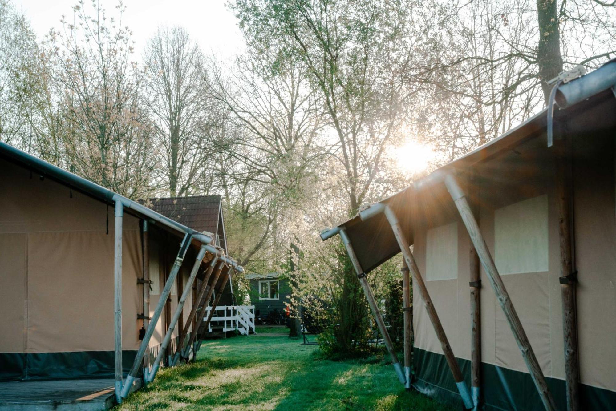 Safari tent at Camping de Rammelbeek Lattrop Eksteriør bilde